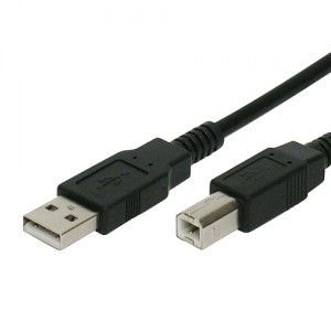 USB2.0 A-B 케이블 / 아두이노 우노,메가 전원,통신 우노 케이블 (10m) / 검정색